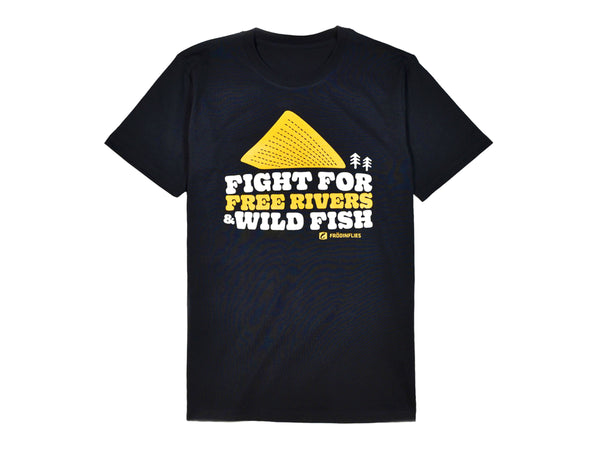 ‘Free Rivers & Wild Fish’ Heavyweight T-Shirt