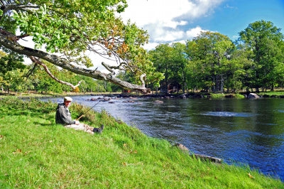 Wednesday – fine conditions on Em River
