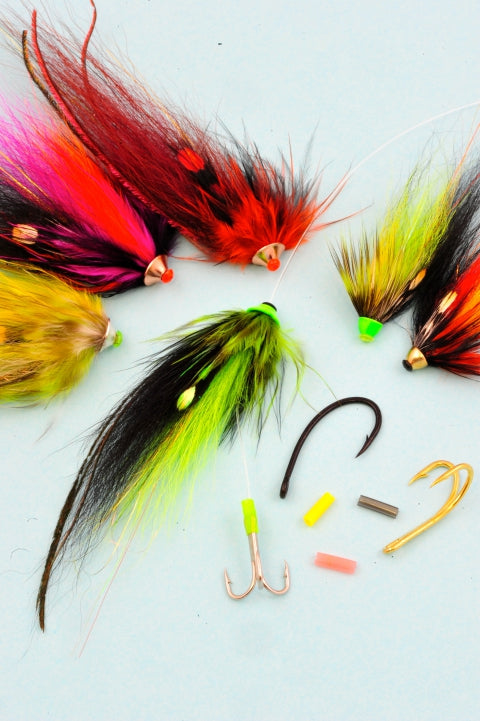 Flies with loose hanging hooks ... a great way!