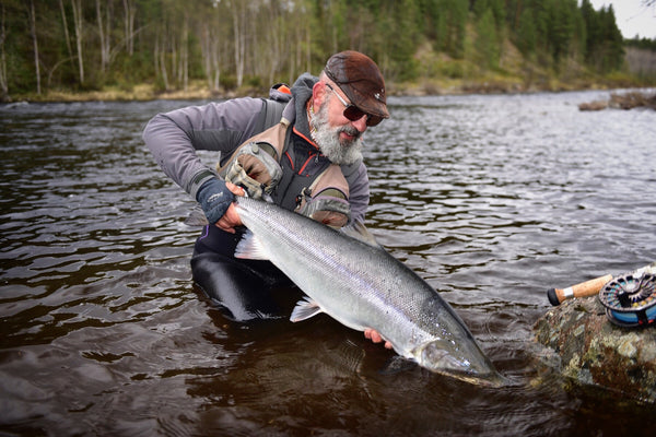 Another day on the mighty Kola river, big fish!