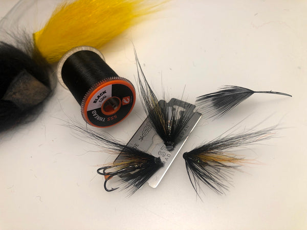 Unweighted micro flies for sea trout – The Usual Dark