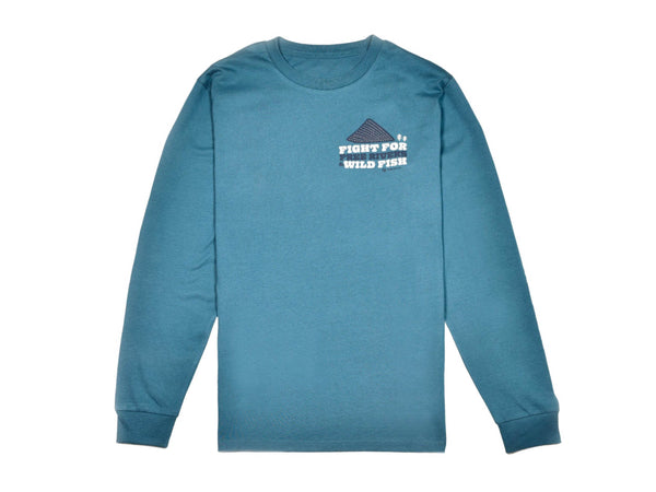 ‘Free Rivers & Wild Fish’ Long-Sleeve T-Shirt