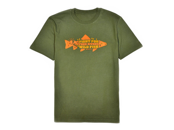 ‘Free Rivers & Wild Fish’ T-Shirt