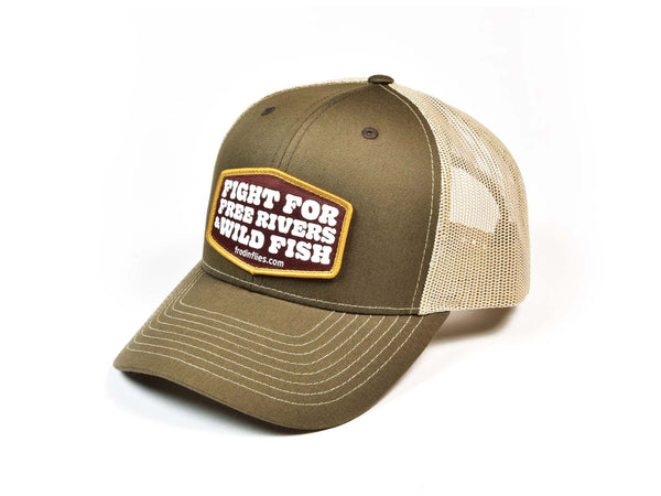 ‘Free Rivers & Wild Fish’ Trucker Hat