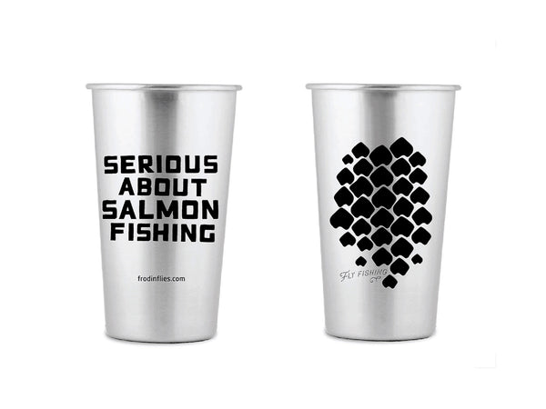 ‘Salmon Fishing’ Pint Cup