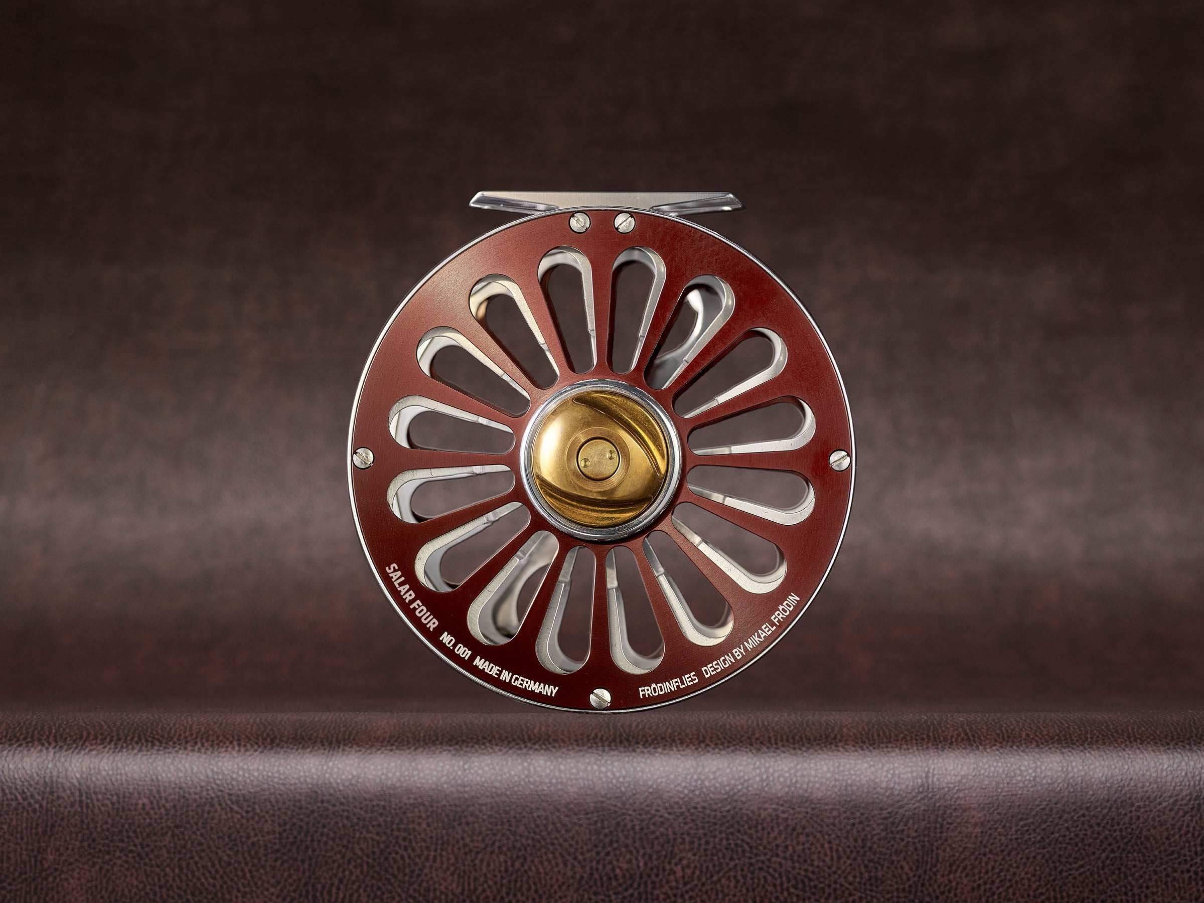 SALAR Reel Four 'Burgundy